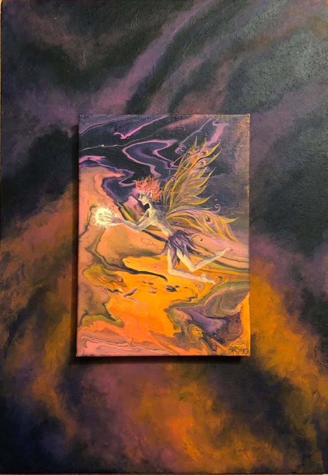 Click here to view Fire Sprite by Shauna Scott