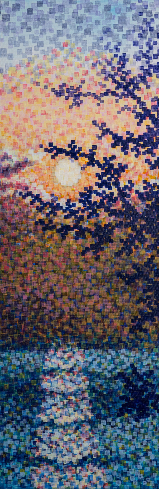 Click here to view Pixilated Sunset by Shauna Scott