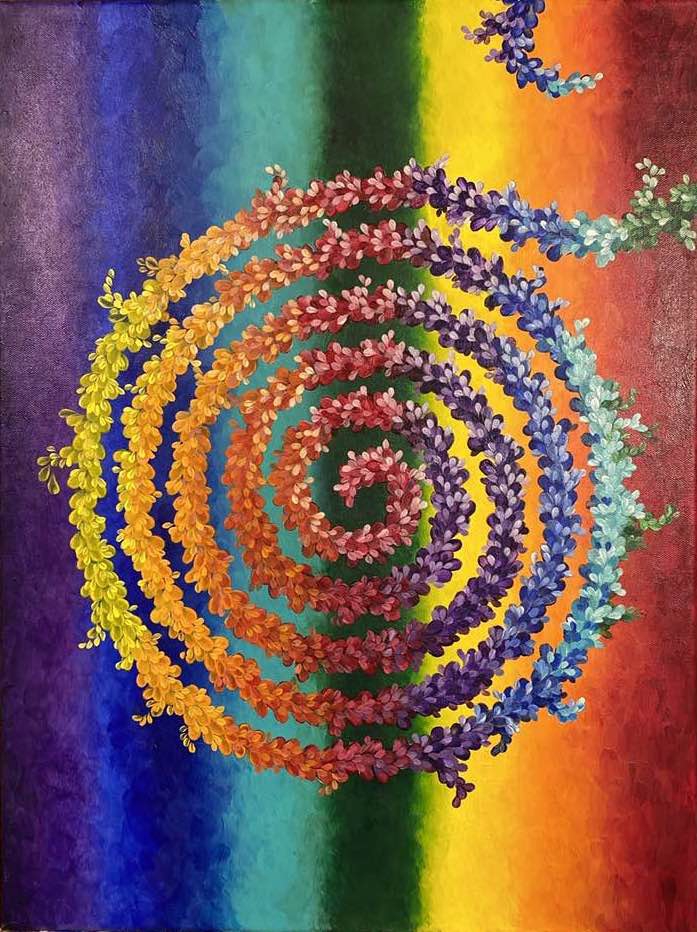 Click here to view Rainbow Vortex by Shauna Scott
