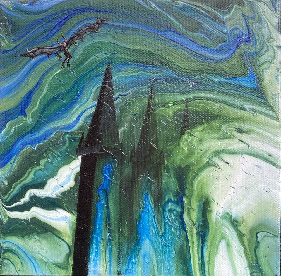 Click here to view Gargoyle in Flight  by Shauna Scott